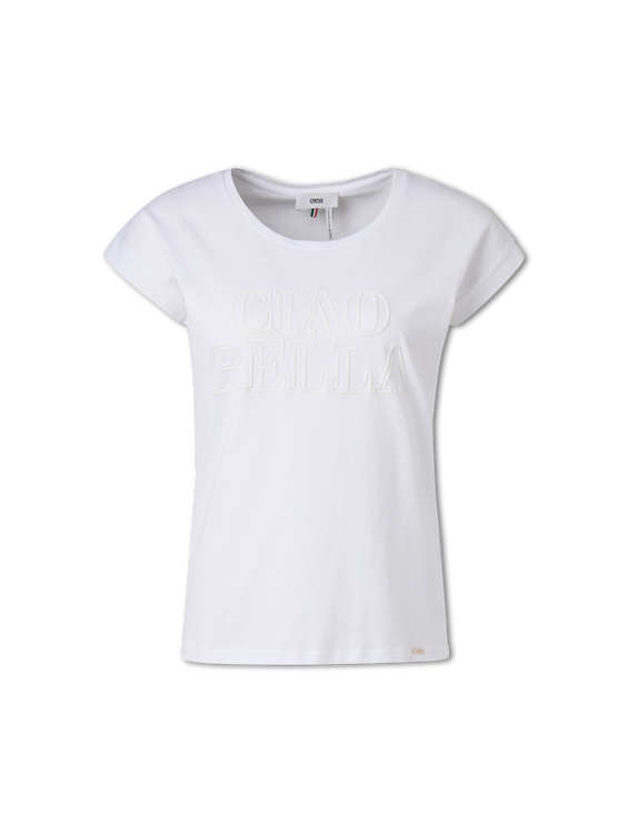 Bild von T-Shirt mit Stickerei