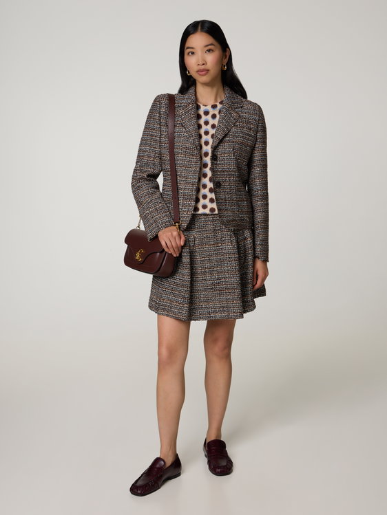 Image sur Mini-jupe en tweed