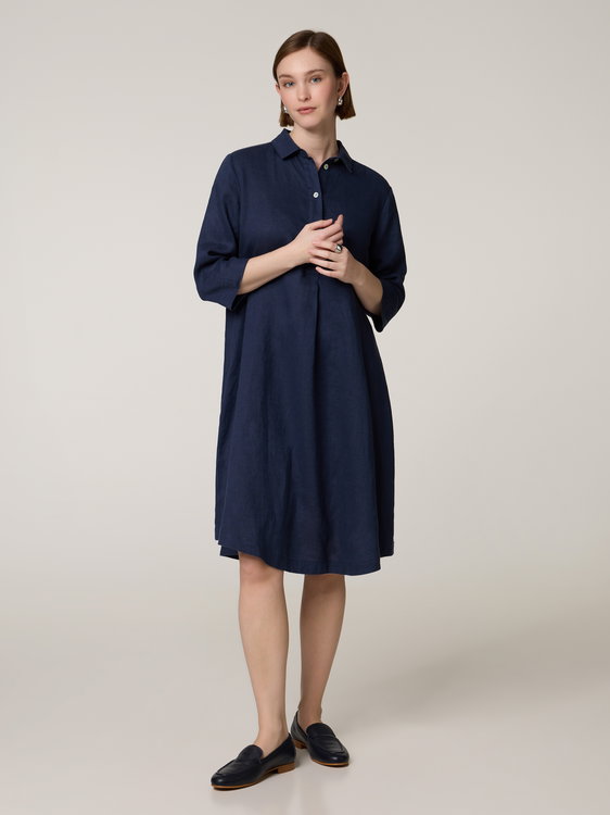 Bild von Shirtkleid aus Leinen