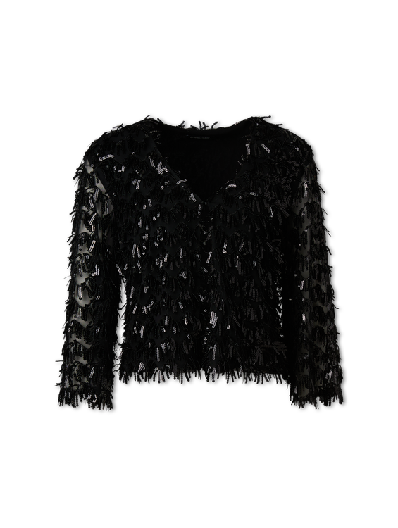 Bild von Bluse mit Pailletten