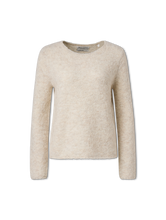 Bild von Bouclé-Pullover mit Alpakawolle