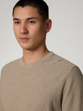 Bild von Strickshirt mit Leinen