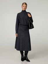 Image sur Jupe mi-longue en laine THERES