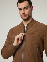 Bild von Lederjacke aus Ziegenleder MALBANO