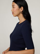 Image sur Pull en maille côtelée