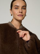 Image sur Blouson aviateur avec fausse fourrure