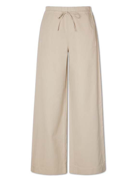 Image sur Pantalon ample en lin mélangé