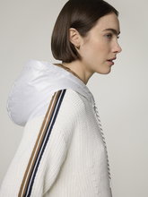 Bild von Strickjacke mit Kapuze