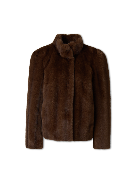 Bild von Jacke aus Kunstfell SOLINE