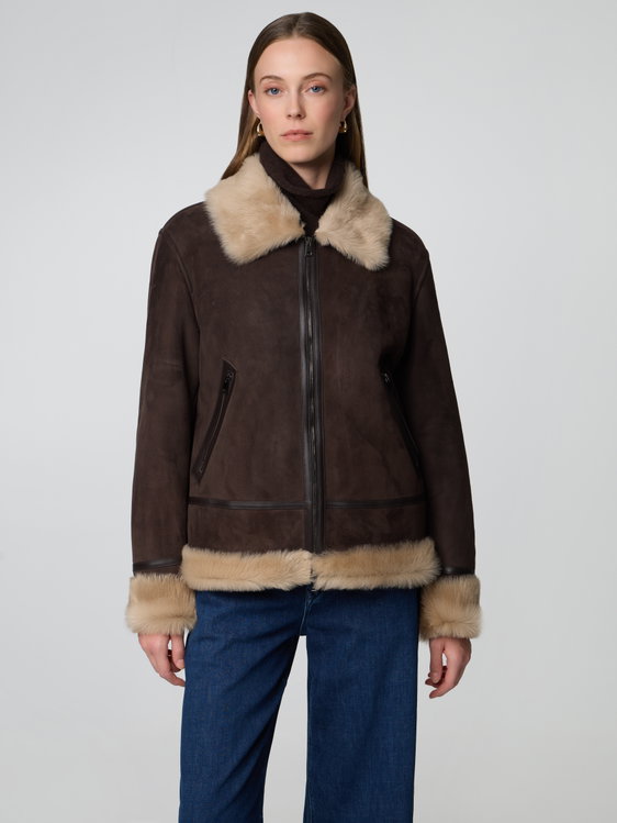 Bild von Lammfelljacke