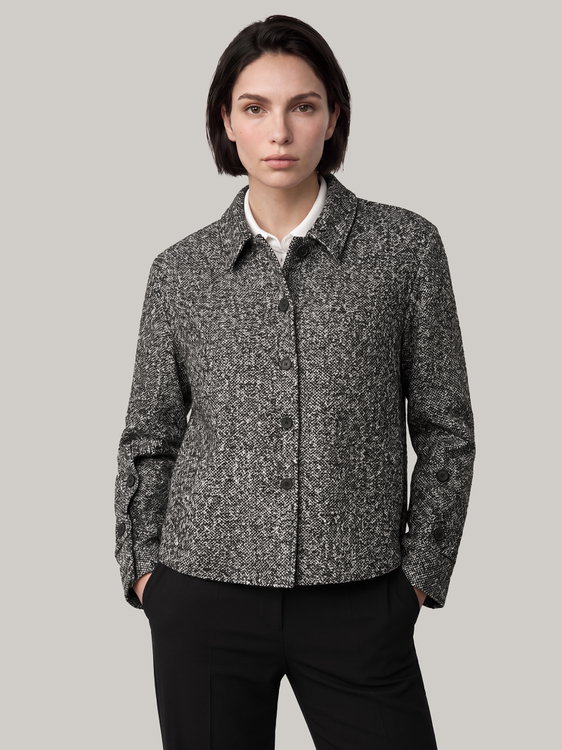 Bild von Jacke mit Schurwolle