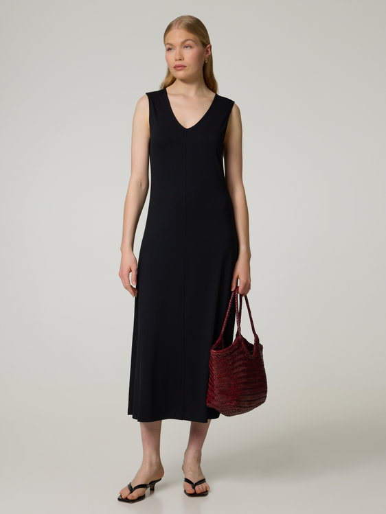 Image sur JERSEY KLEID UNI