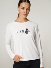 Image sur T-shirt à manches longues avec imprimé