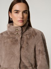 Bild von Jacke aus Kunstpelz