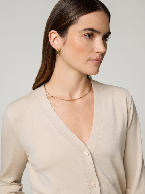 Image sur Cardigan en maille fine