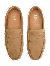 Bild von Mokkasin aus Wildleder