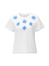Bild von T-Shirt mit Blumendetail
