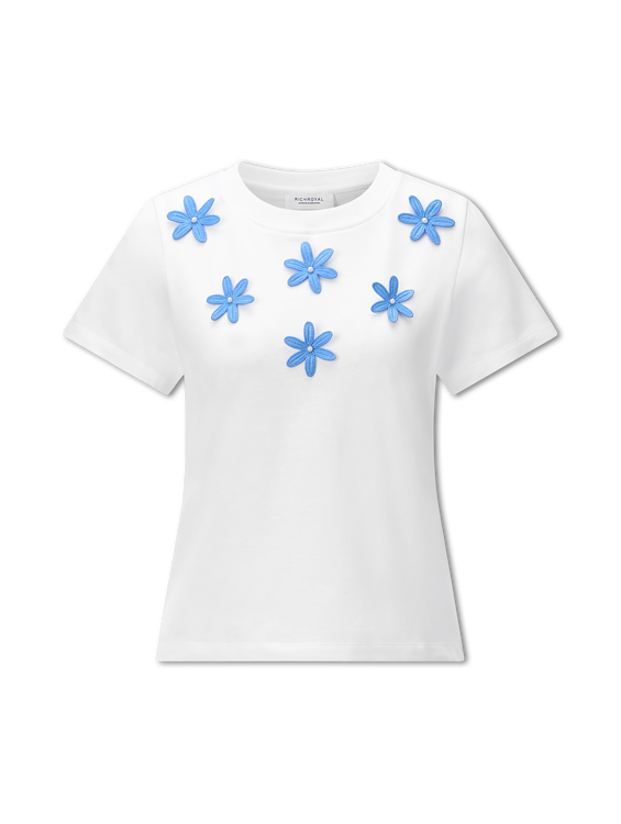 Bild von T-Shirt mit Blumendetail