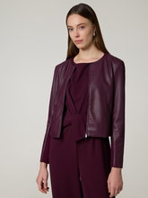 Image sur Veste blazer en simili cuir