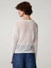 Image sur Pull en maille ajourée