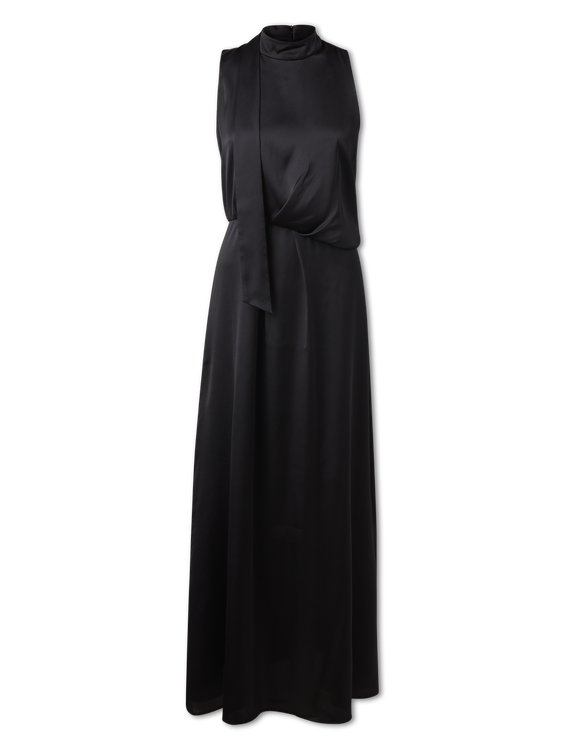 Bild von Maxikleid aus Satin KEDINA