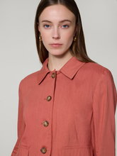 Bild von Jacke mit Leinen