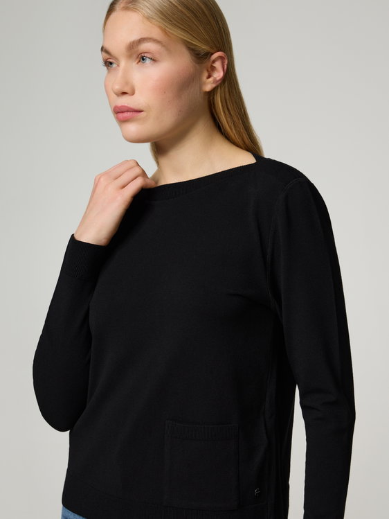 Bild von Pullover aus Feinstrick