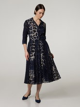 Image sur Robe midi imprimée AUDREY