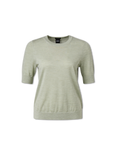 Image sur T-shirt en laine mérinos FARBELLA
