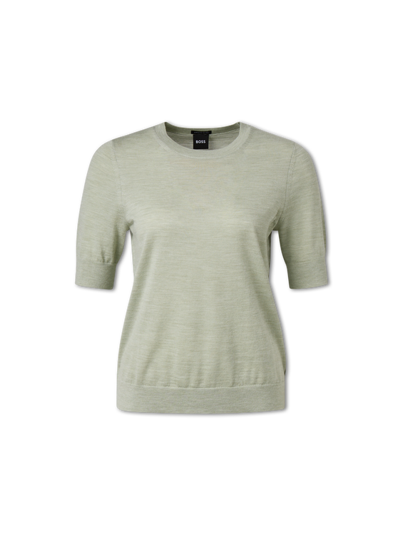 Image sur T-shirt en laine mérinos FARBELLA