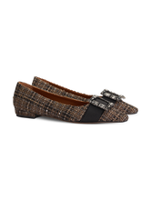 Bild von Ballerinas aus Tweed IVALORA