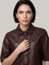 Image sur Veste en simili cuir