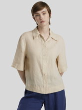 Bild von Kurzarm Bluse aus Leinen
