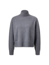 Bild von Stehkragenpullover aus Wolle