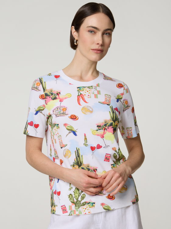 Bild von T-Shirt mit Print