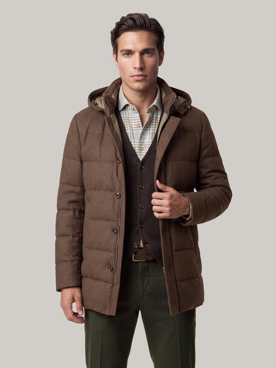 Bild von Jacke mit Wolle