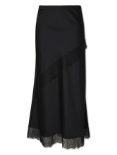 Bild von Jupe aus Satin mit Spitze
