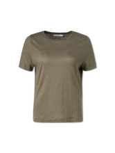 Image sur T-shirt en lin LID