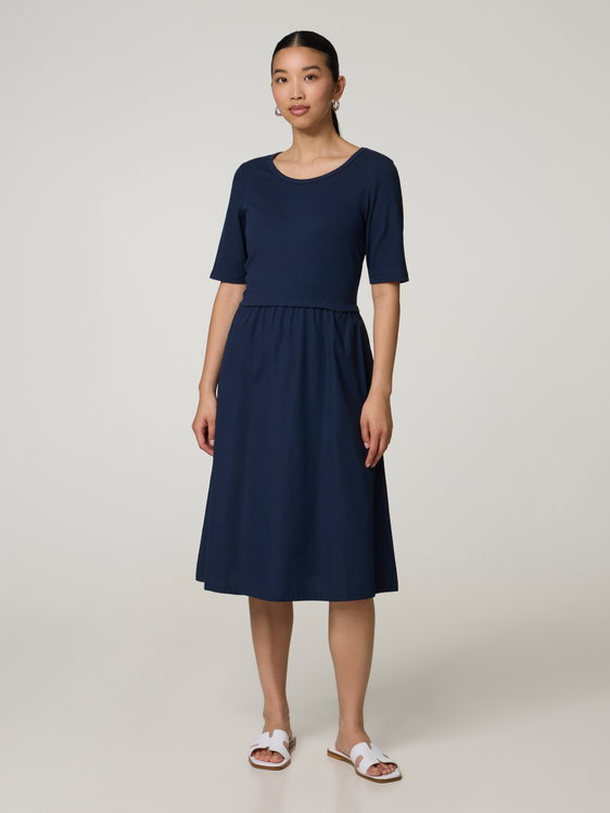 Bild von Midikleid aus Baumwolle