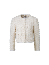 Image sur Veste de blazer à l'aspect plume