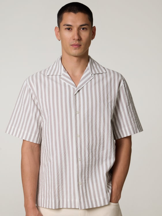 Image sur Chemise en seersucker