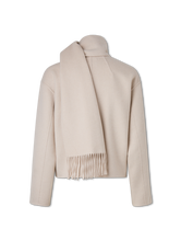 Bild von Jacke aus Doubleface mit Wolle