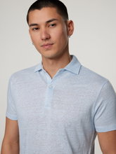 Bild von Poloshirt aus Leinen im Slim Fit