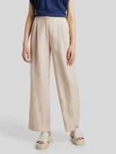 Bild von Leinenhose mit weitem Bein