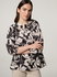 Bild von SERAFINO BLUSE BLACK PRINT
