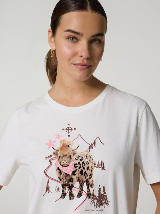 Bild von T-Shirt aus Baumwolle