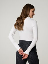 Image sur Pull à côtes avec col montant
