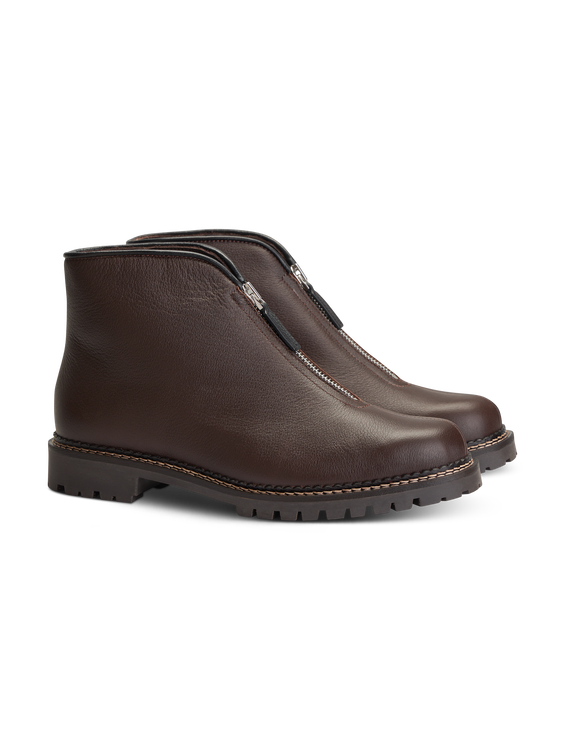 Bild von Stiefel aus Glattleder CRESTA