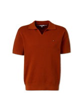 Bild von Poloshirt aus Strick