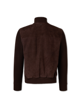 Bild von Lederblouson im Materialmix  METER